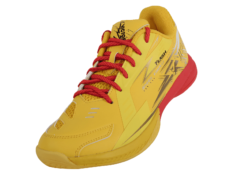 Victor Flash M Unisex Court Shoes Yellow Men's Court Shoes Victor