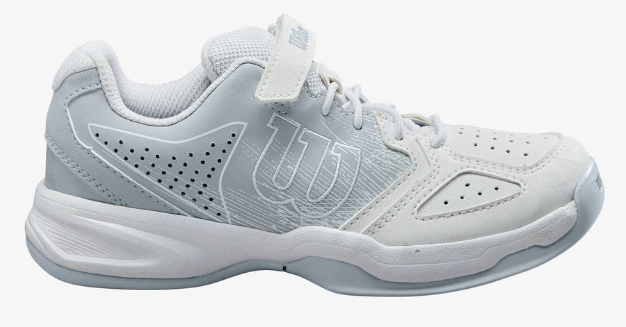 Wilson Kaos K 2.0 White/Pearlblue/Vividblue Kid Tennis Shoes Men's Tennis Shoes Wilson