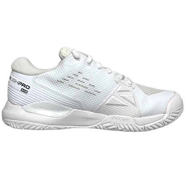 Wilson RUSH PRO ACE Wide 2E White/Black Women's Tennis Shoes Men's Tennis Shoes Wilson 
