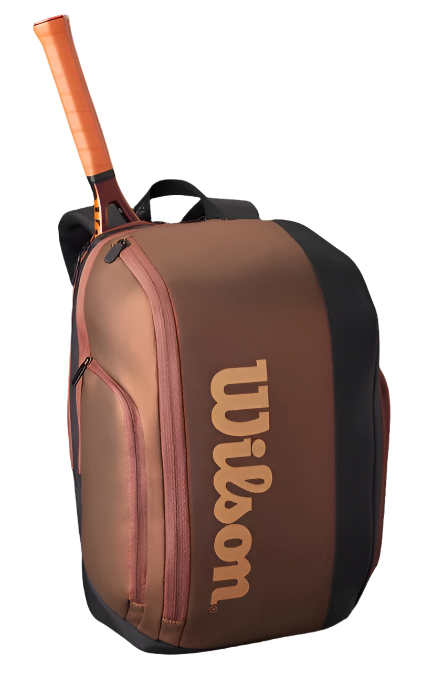 Wilson Super Tour Backpack Pro Staff V14 Black-Brown Gold