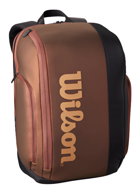 Wilson Super Tour Backpack Pro Staff V14 Black-Brown Gold