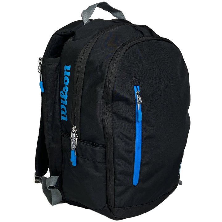 Wilson ULTRA BACKPACK BLACK/Blue/Silver Bags Wilson