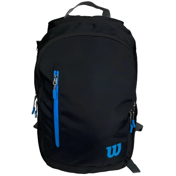 Wilson Ultra Backpack Black Blue Silver Sports Virtuoso