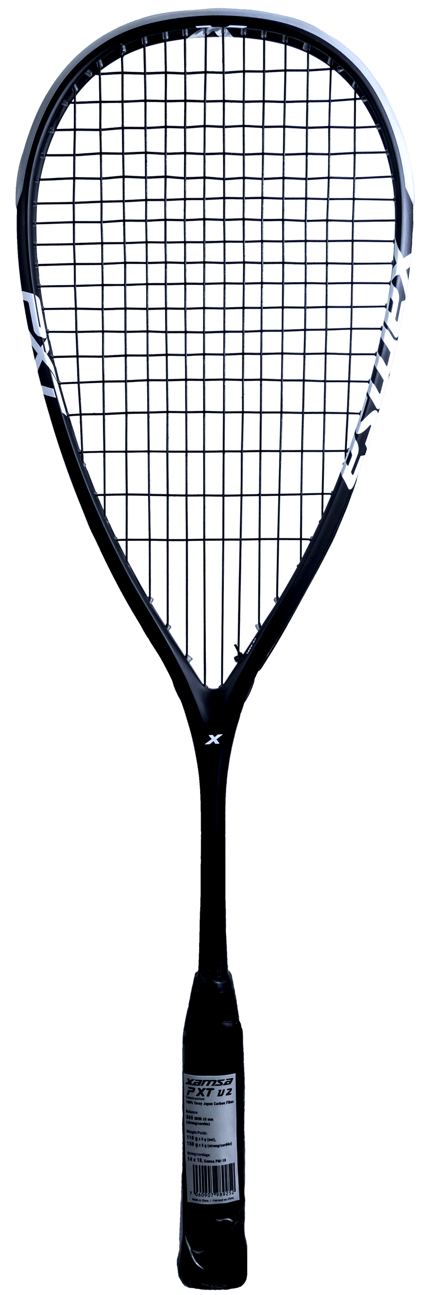 Xamsa PXT V2 Squash Racquet Squash Racquets Xamsa Strung with Xamsa PM18