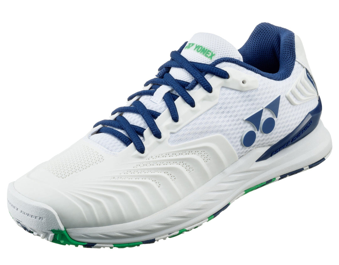 Yonex Power Cushion Eclipsion 4 Unisex Tennis Shoes White/Aloe Men's Tennis Shoes Yonex