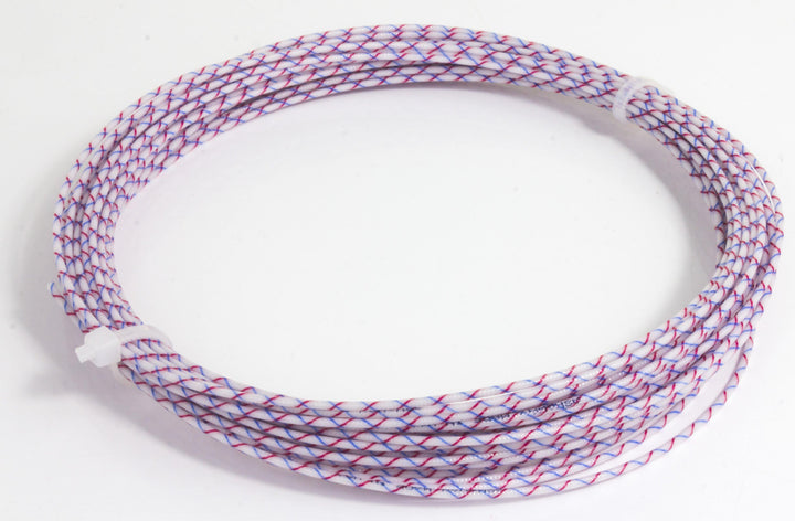 Ashaway SuperNick XL 17g White/Blue/Red String Set Squash Strings Ashaway
