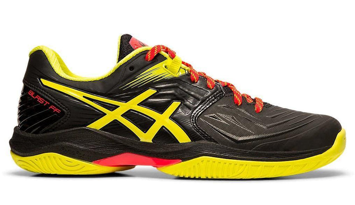 Asics Blast FF Women's Court Shoe Black/Sour Yuzu 1071A001-001 Women's Court Shoes Asics