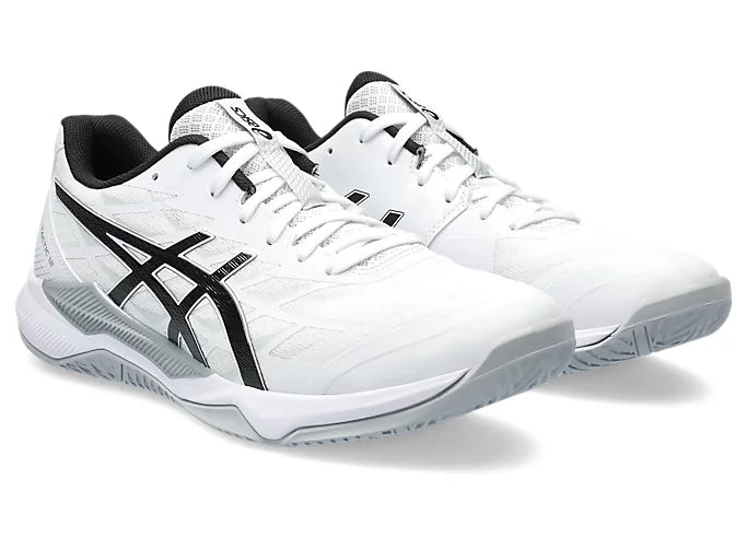 Asics Gel-Tactic 12 Men's Court Shoe White/Black 1071A090-100 Men's Court Shoes Asics