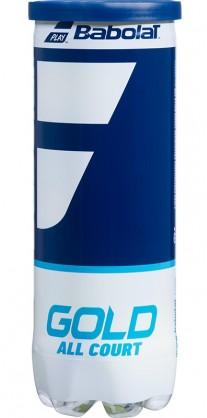 Babolat Gold All Court Tennis balls (3 Ball Tube) Tennis balls Babolat