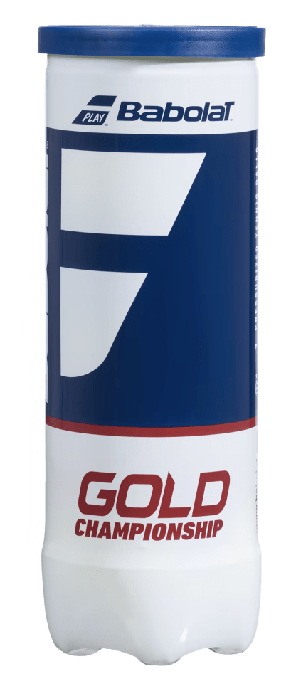 Babolat Gold Championship X3 All Court Tennis 3 Ball Tube Tennis balls Babolat