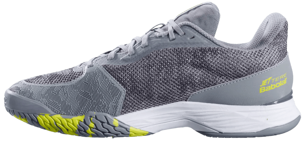 Babolat Jet Tere Grey/Aero All Court Men's Tennis Shoe Men's Tennis Shoes Babolat