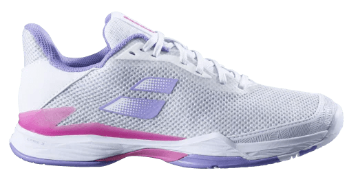 Babolat Jet Tere White Lavender All Court Women s Tennis Shoe