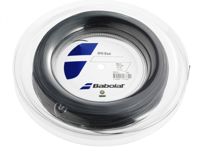 Babolat RPM Blast Rough 16g Black Tennis 200M/660 Feet String Reel Tennis Strings Babolat