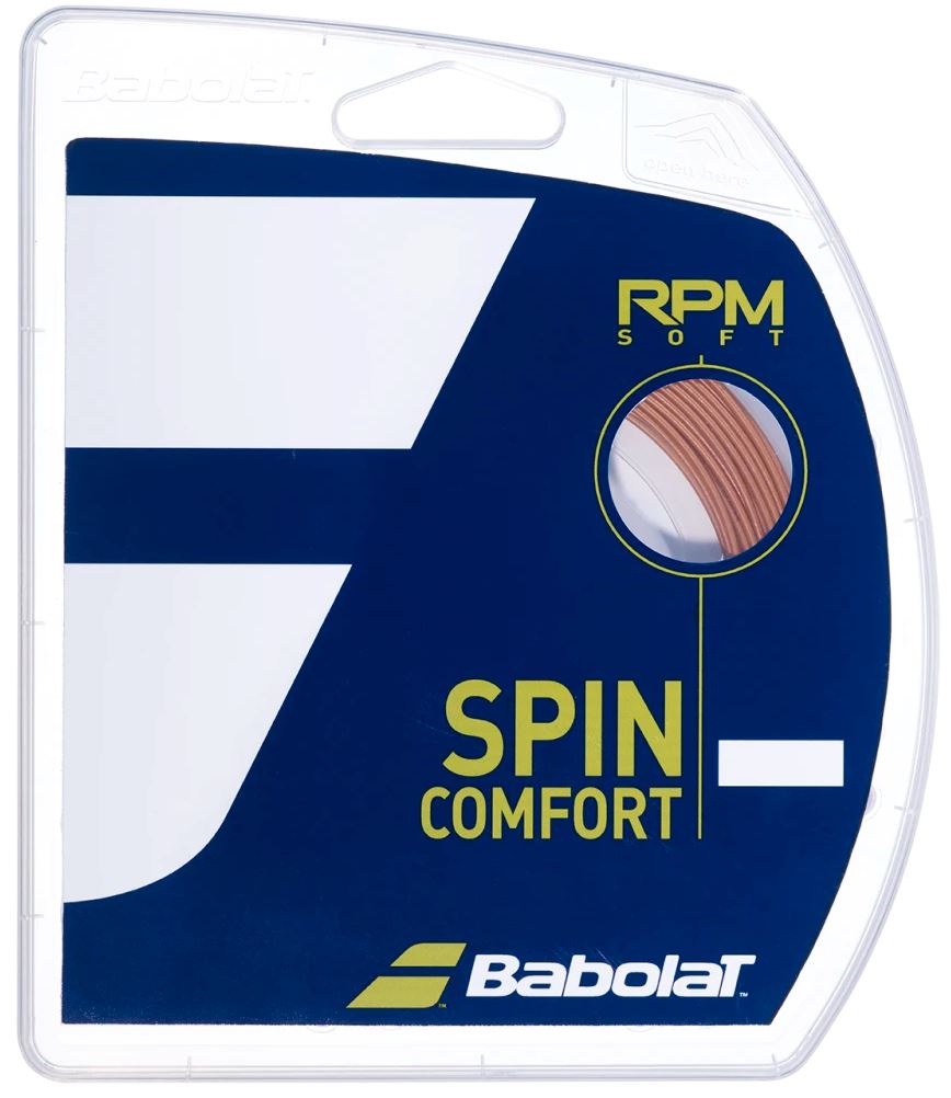 Babolat RPM Soft 17g Red Tennis 12M String Set Tennis Strings Babolat