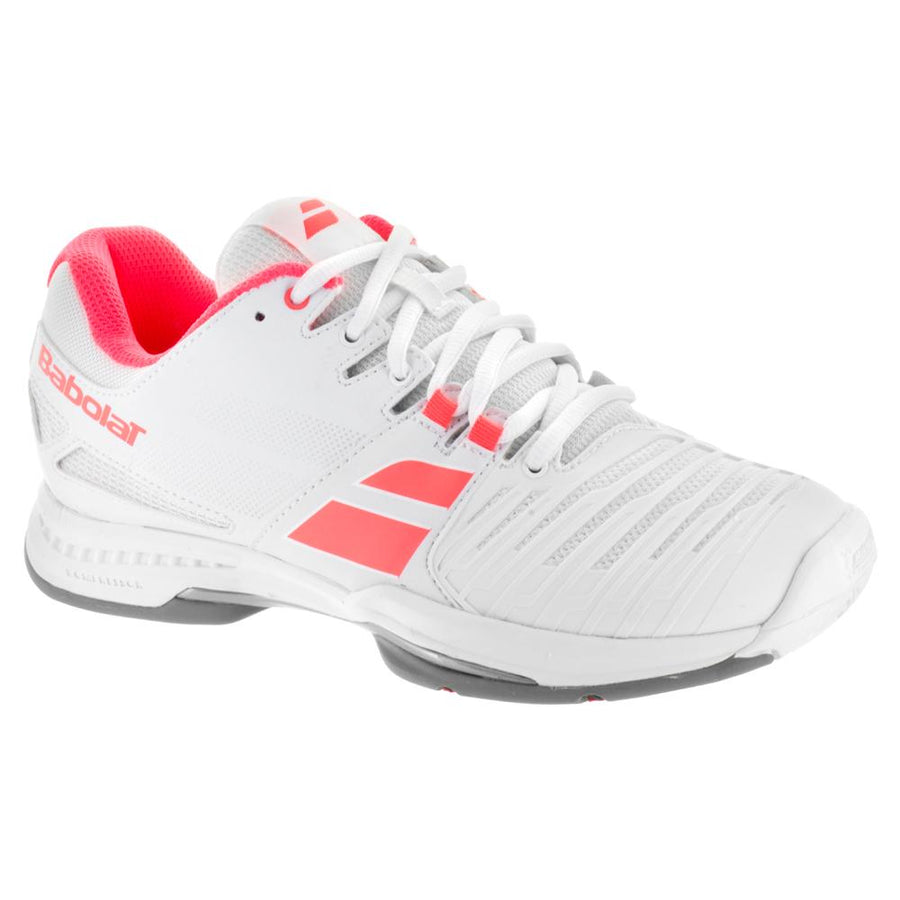 Babolat SFX2 All Court Women's White-Pink Hybrid Tennis Shoe Women's Tennis Shoes Babolat