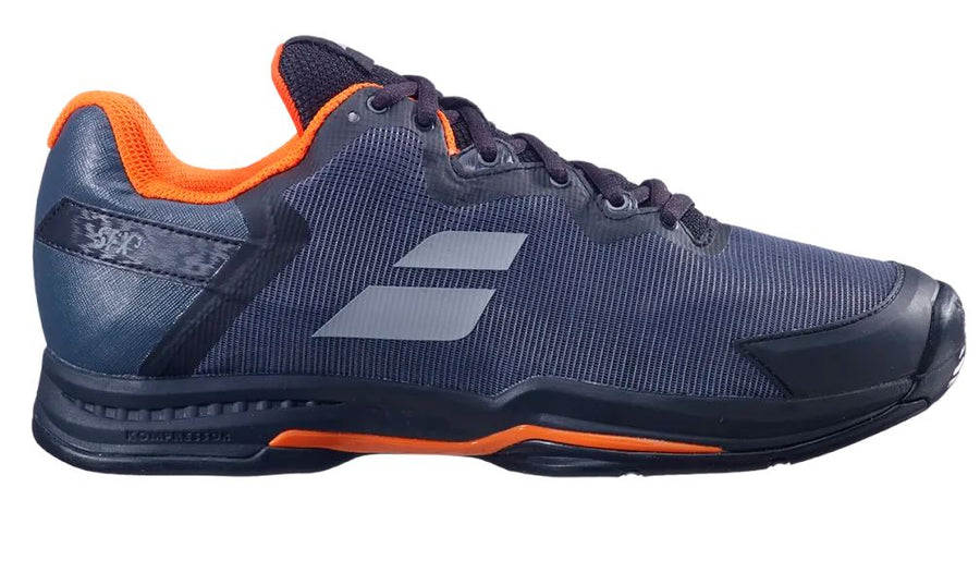 Babolat SFX3 All Court Men's Black/Orange Hybrid Tennis Shoe Men's Tennis Shoes Babolat