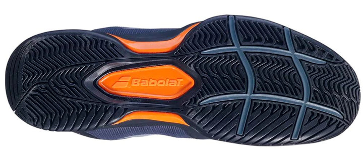 Babolat SFX3 All Court Men's Black/Orange Hybrid Tennis Shoe Men's Tennis Shoes Babolat