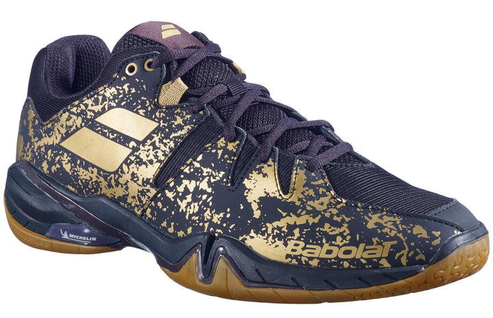 Babolat Shadow Spirit Black / Gold Men's Court Shoe 30S2003 Men's Court Shoes Babolat