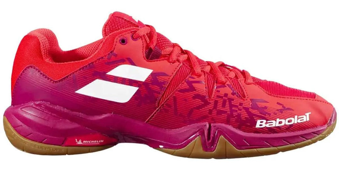 Babolat Shadow Spirit Cherry Tomato Men's Court Shoe 30F2103 Men's Court Shoes Babolat