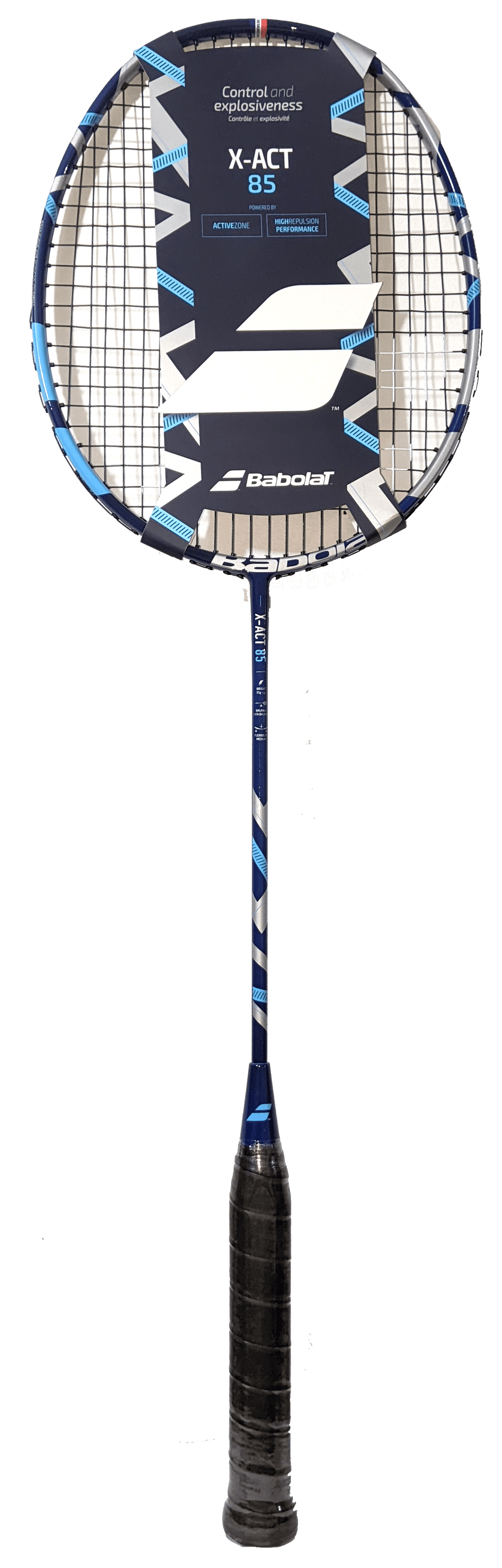 Babolat X Act 85 SFC Blue Badminton Racquet Strung Badminton Racquets Babolat