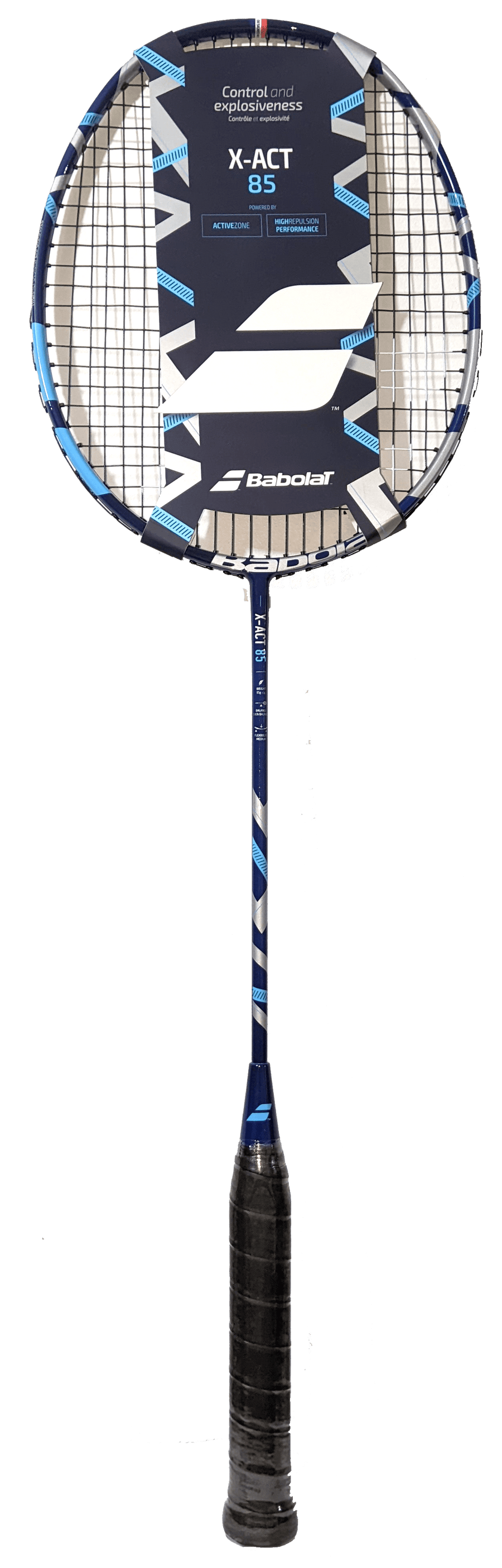 Babolat X Act 85 SFC Blue Badminton Racquet Strung Badminton Racquets Babolat