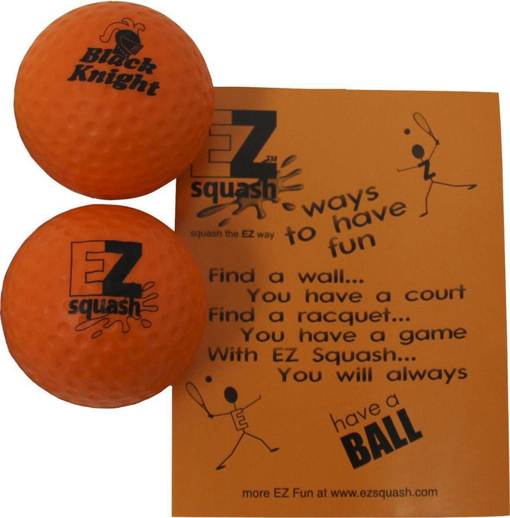 Black Knight EZ Squash 3-Ball Pack Squash Balls Black knight