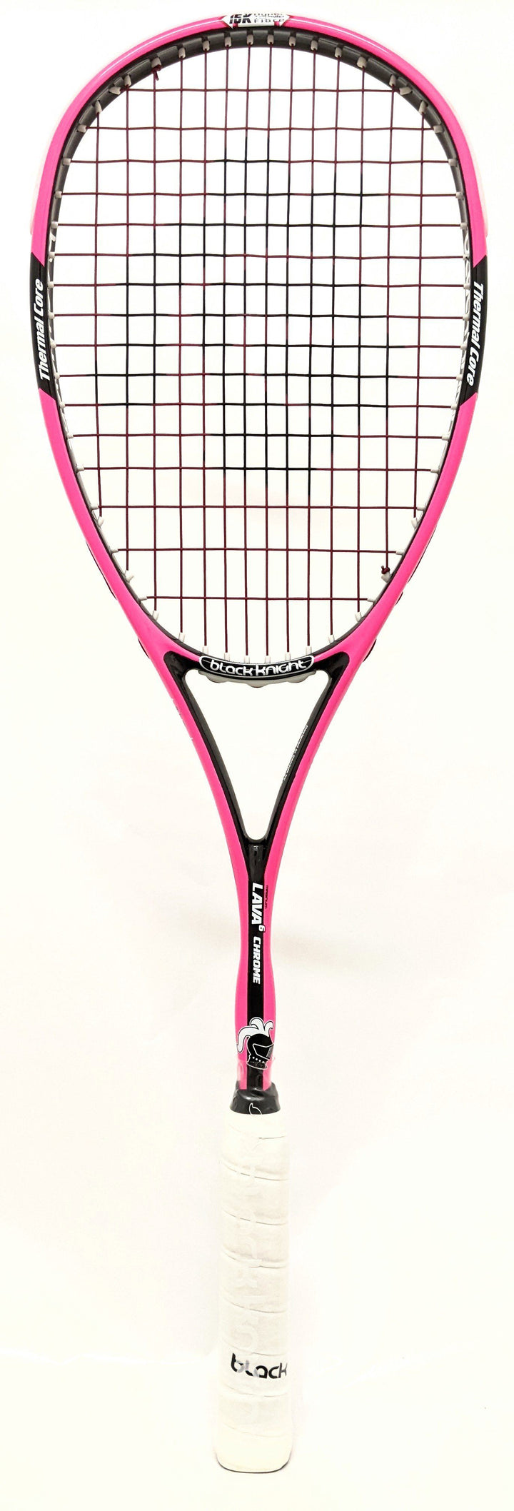 Black Knight Lava 6 Chrome Pink Squash Racquet Squash Racquets Black Knight