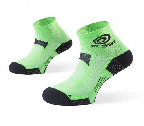 BV Sport SCR one Running 1/4 cut socks Socks BV Sport Green Large (10-13) 