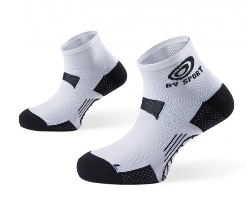 BV Sport SCR one Running 1/4 cut socks Socks BV Sport White Large (10-13)