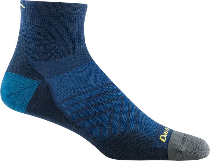 Darn Tough 1/4 Sock Ultra-Lightweight RUN Socks 1034 Socks Darn Tough Medium (men 9-11) Eclipse