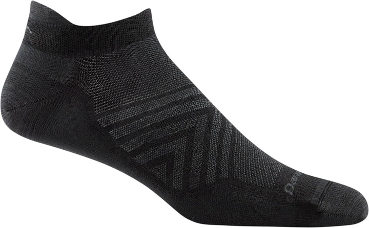 Darn Tough No Show Tab Sock Ultra-Lightweight with Cushion RUN 1039 Socks Darn Tough Medium (men 8-10) Black