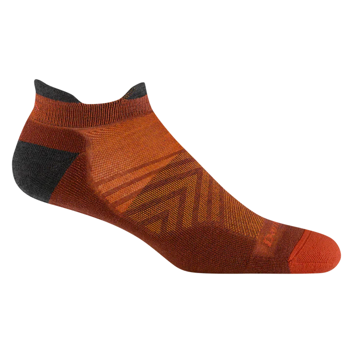 Darn Tough No Show Tab Sock Ultra-Lightweight with Cushion RUN 1039 Socks Darn Tough Medium (men 8-10) Chestnut