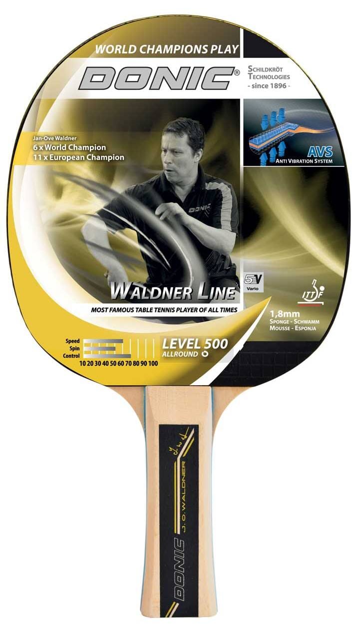 Donic Waldner 500 Table Tennis Paddle Ping-Pong-Racquets Donic
