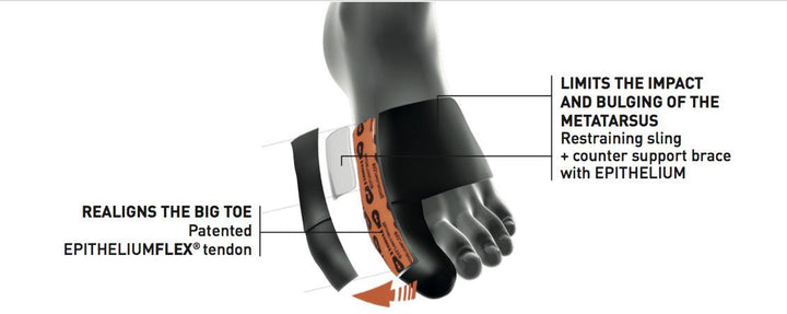 Epitact Bunion Brace / Hallux Valgus EPITHELIUMFLEX 02 Braces Epitact