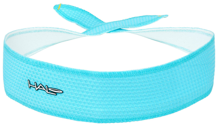 Halo AIR I Headband tie version Wristbands, Headbands Halo Aqua