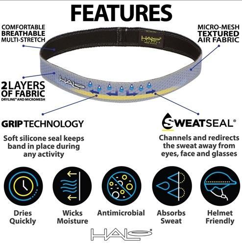 Halo AIR Slim pullover HeadBands Halo