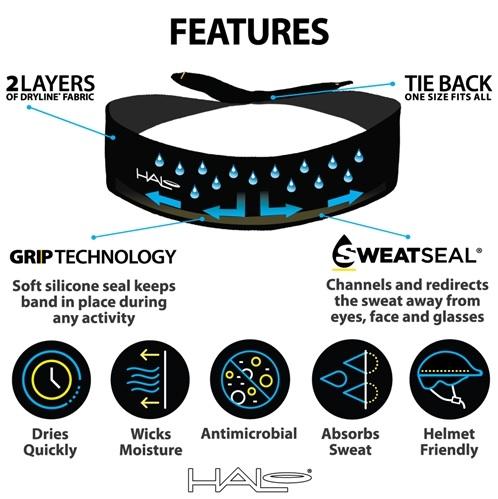 Halo I Headband Tie version Wristbands, Headbands Halo