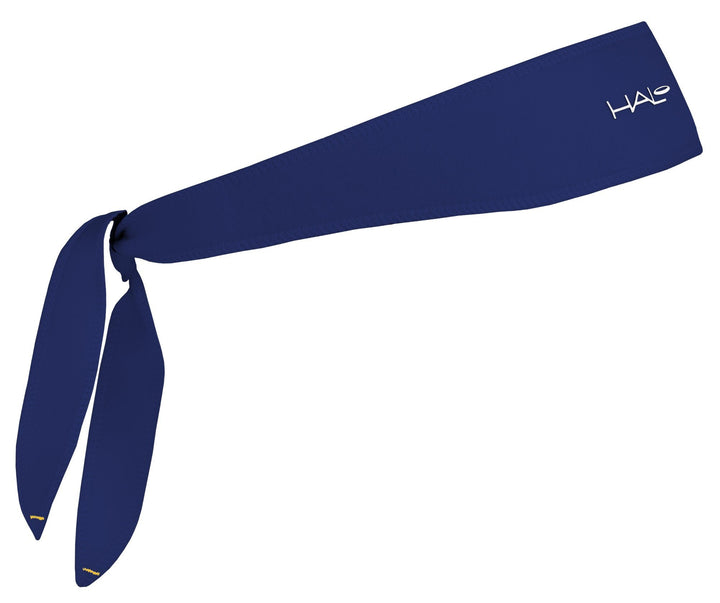 Halo I Headband Tie version Wristbands, Headbands Halo Navy Blue