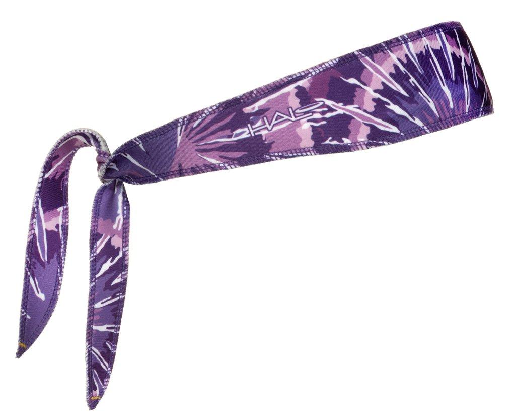 Halo I Headband Tie version Wristbands, Headbands Halo Purple Tie Dye