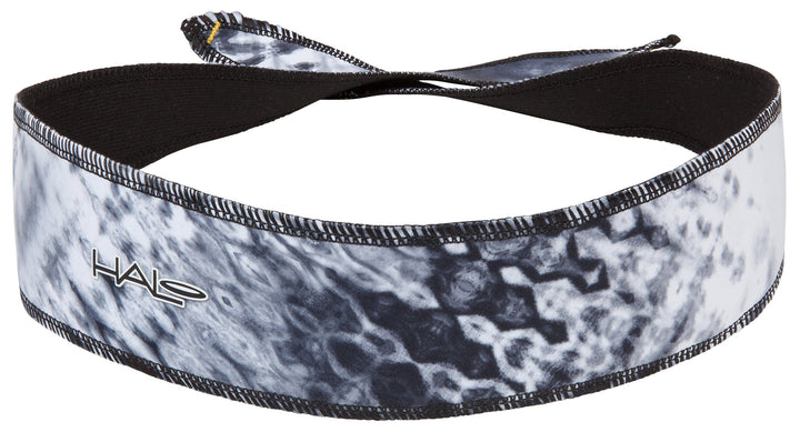 Halo I Headband Tie version Wristbands, Headbands Halo Storm Black/White
