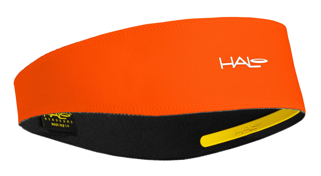 Halo II - pullover headband Wristbands, Headbands Halo Bright Orange