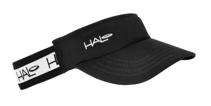 Halo Race Visor Wristbands, Headbands Halo Black L 