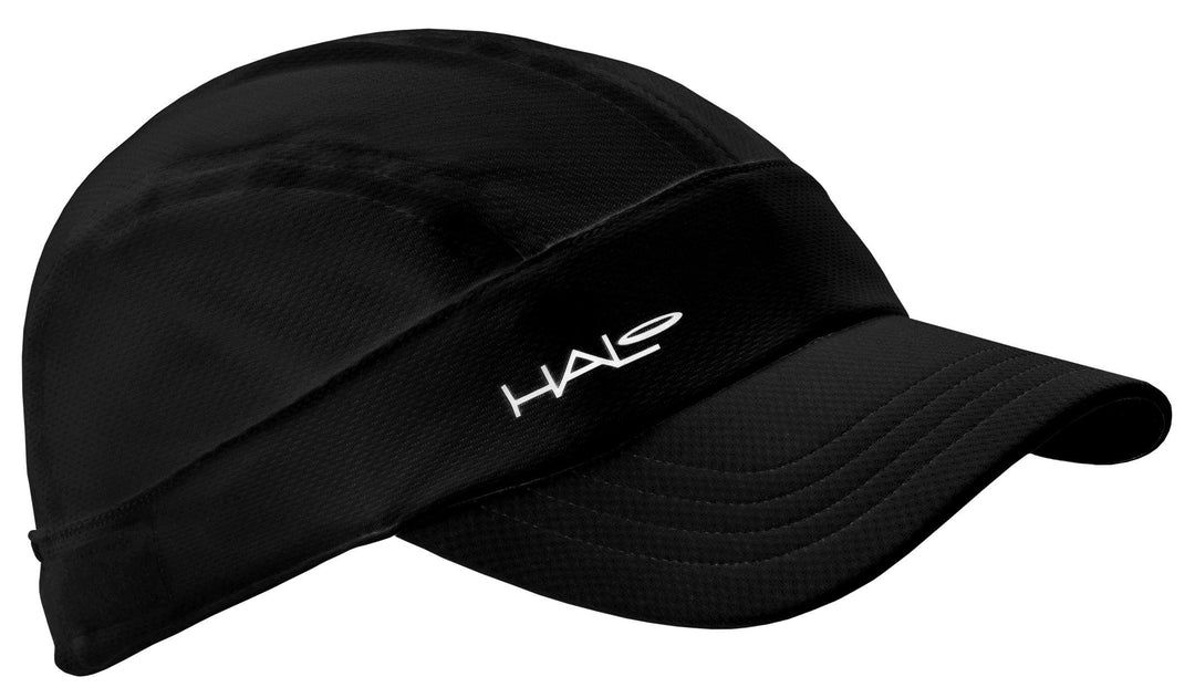 Halo Sport Hat Wristbands, Headbands Halo Black