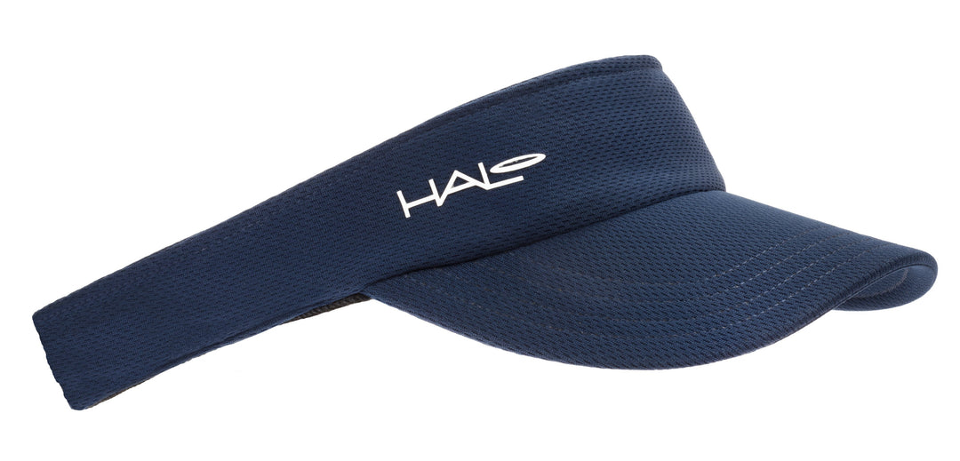 Halo Sport Visor Wristbands, Headbands Halo Navy Blue