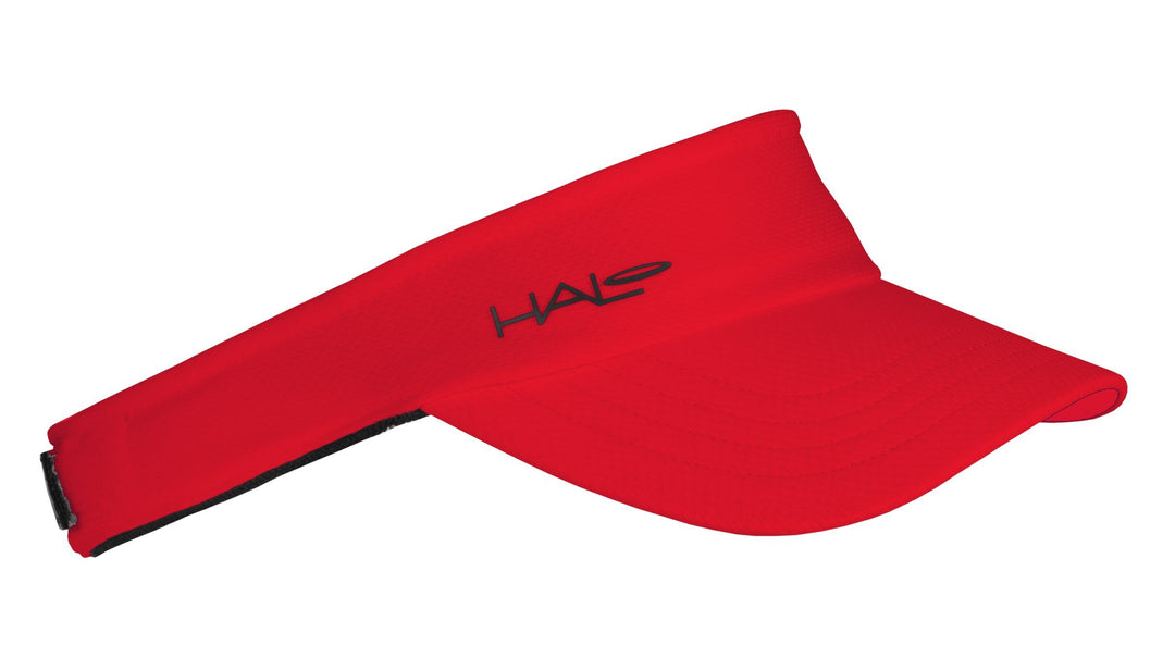 Halo Sport Visor Wristbands, Headbands Halo Red