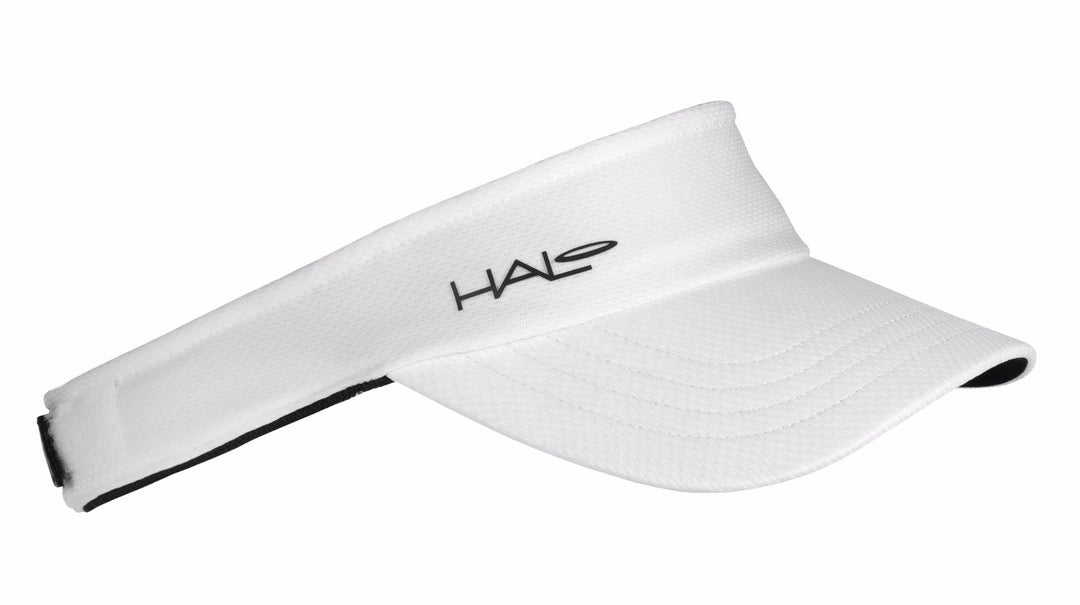 Halo Sport Visor Wristbands, Headbands Halo White