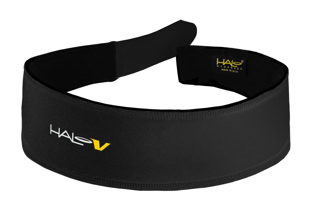 Halo V with Velcro®Sweatband HeadBands Halo Black