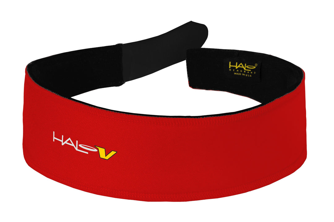 Halo V with Velcro®Sweatband HeadBands Halo Red