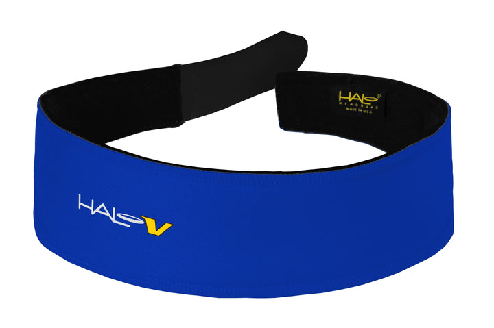 Halo V with Velcro®Sweatband HeadBands Halo Royal Blue