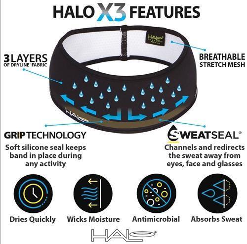 Halo X3 Pullover Headband HeadBands Halo